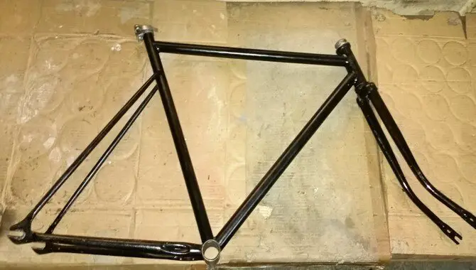 Vintage Bicycle Frame Components