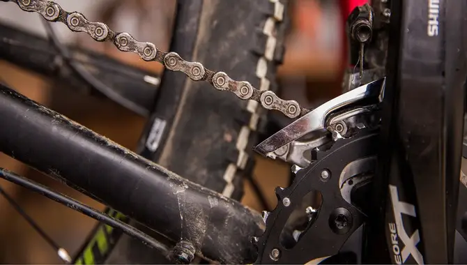 The Chainring, Derailleur, Or The Chainring Are Damaged