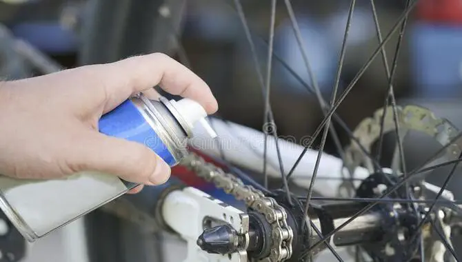Lubricating Your Chain With Bike Spray