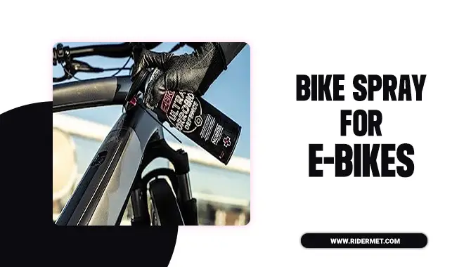Bike Spray For E-Bikes