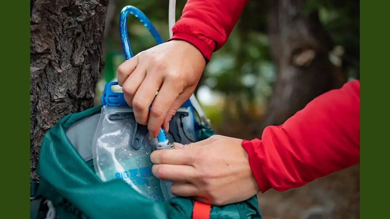 Attaching The Bladder To A Camelbak Backpack