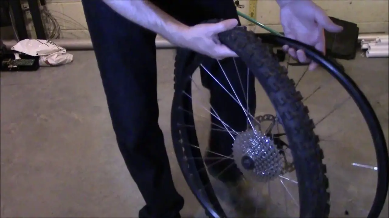 Removing The Old 26-inch Tyres