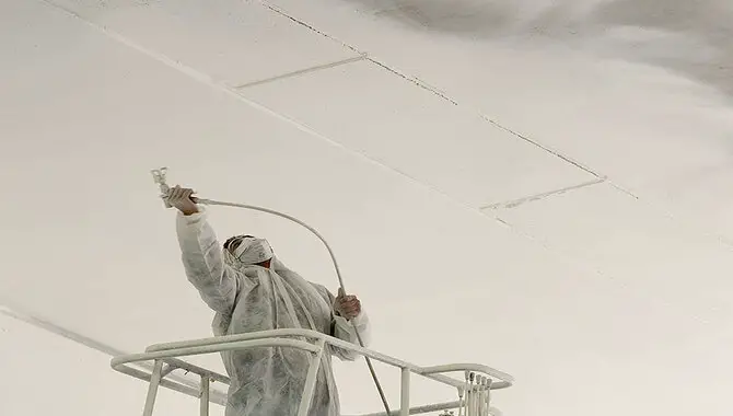 Spraying The Ceiling