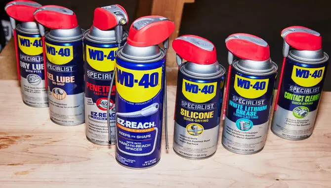 Wd-40 Lubricant